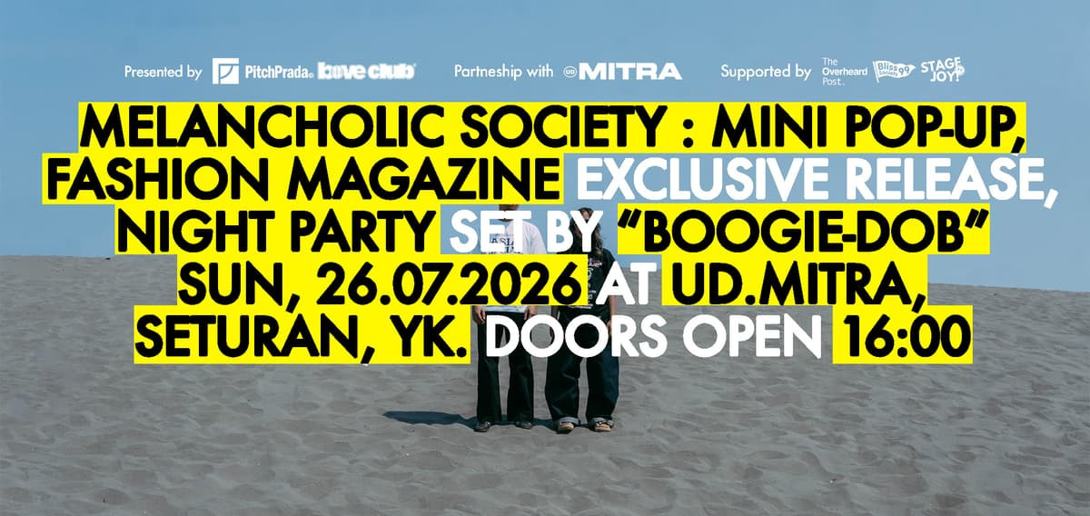 Melancholic Society - Mini Pop-Up
